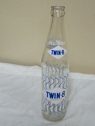 Scarce Vintage Twin - 8 Soda / Pop Bottle,  Stempien Beverage Co.  (detroit),  Rare