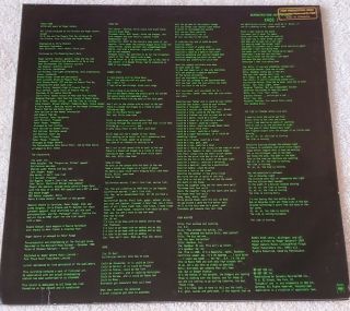 Roger Waters Radio KAOS Sampler PromoCAS 2722 / Radio Only Special RARE LP 2