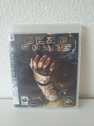 Dead Space (sony Playstation 3,  Ps3,  2008) Complete Black Label Rare Very Good