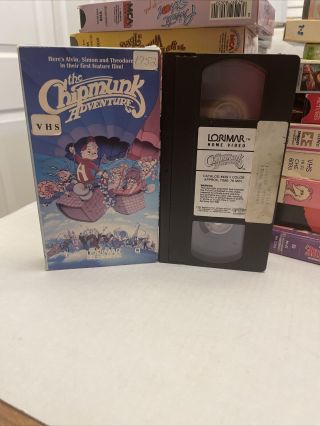 The Chipmunk Adventure Vhs 1987 Rare Karl Lorimar
