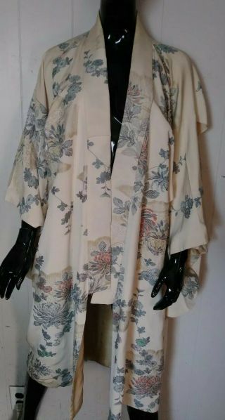 Rare Kimono From Seibu Department Store Los Angeles Miracle Mile Closed 1962