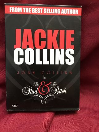 Jackie Collins Joan Collins The Stud & The Bitch 2xdvd Set Oop Rare
