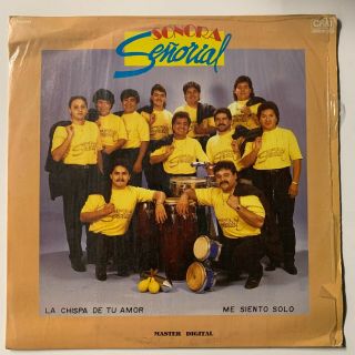 Sonora SeÑorial - La Chispa De Tu Amor - 1991 Rare Mexican Lp Salsa