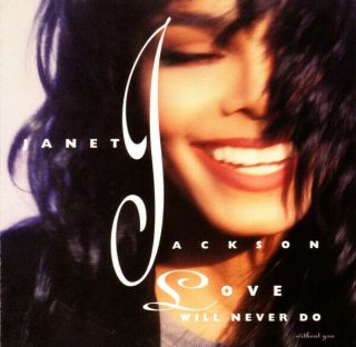 Janet Jackson ‎– Love Will Never Do (without You) Rare Maxi Single (cd)