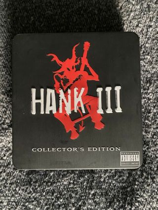 Hank Williams Iii Collectors Edition 3 Cd Box Set Rare Assjack Country Punk