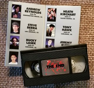 Birdhouse The End Skateboard VHS 1998 Tony Hawk Reynolds Berra Kirchart Rare 2