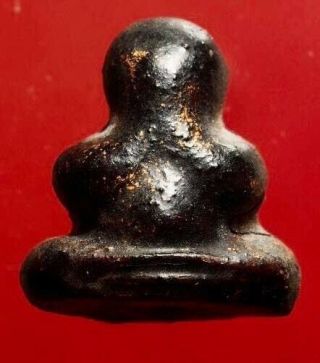 Phra Pidta (lp Eiam) Wat Sapan Soong Pm222 Rare Talisman Collectible Antique