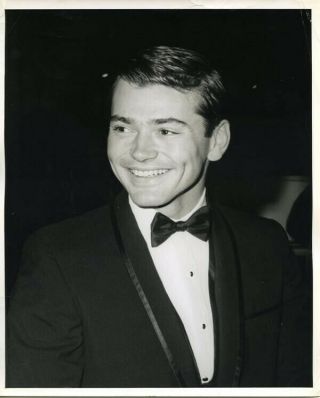 Pete Duel Rare Candid Alias Smith And Jones Star Stamped 8x10 Photo