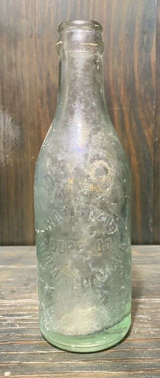 Rare National Dope Co Birmingham Alabama Soda Bottle Ala