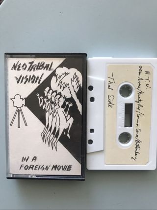 Neo Tribal Vision - Rare Wave Post Punk Art Rock Cassette Tape Demo Canada