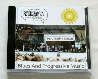 Frank Zappa & The Mothers Bath Festival Uk 1970 Limited Edition Rare Live Cd