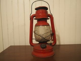 Antique Vintage Rare Nier Feuerhand Kerosene Lantern Made In Germany Oil Lamp