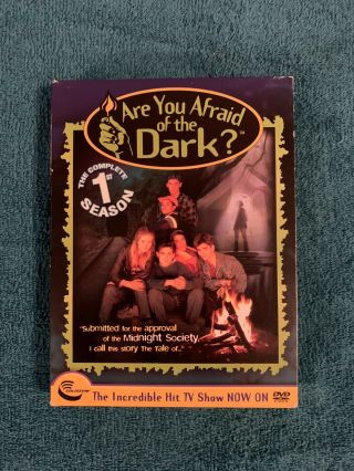 Are You Afraid Of The Dark: Season 1 Oop Dvd Nickelodeon Horror Series Rare