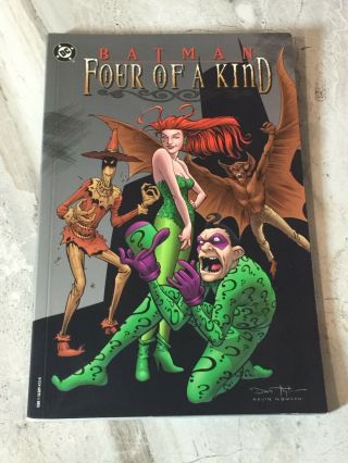 Batman: Four Of A Kind - Rare 1st Print Vf - Tpb (dc Comics 1998)