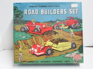 Rare Auburn Rubber Road Builder 
