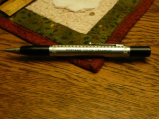 Rare Vintage Portage Co - Op Creamery Advertising Mechanical Pencil W/ Lighter Wi