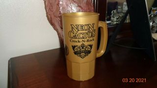 Rare Purdue West Lafayette Neon Cactus Gold & Black Coors Light/smirnoff Mug