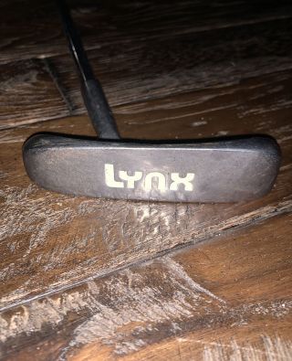 Rare Vintage All Lynx Usa 4 Putter Right Handed 31”
