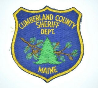 Rare Vintage Obsolete Cumberland County Maine Sheriff 
