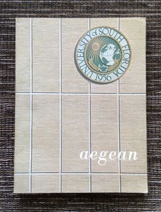 Rare Vintage 1964 - 1965 University Of South Florida " Aegean " Yearbook: Volume 2