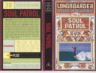 Surfing Longboarder Soul Patrol Vhs Video Pal A Rare Find