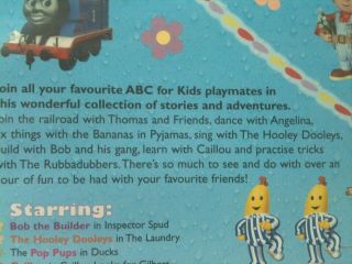 ABC FOR KIDS JUST FOR FUN RARE DVD 3