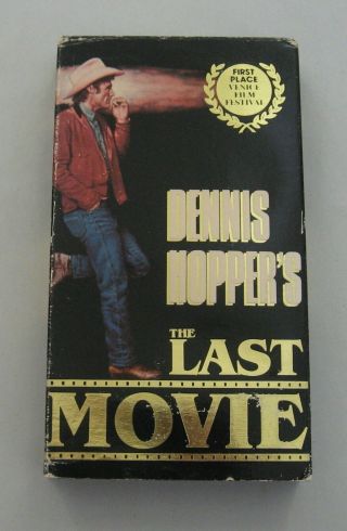 The Last Movie (vhs,  1989,  Uav,  Rare) Dennis Hopper Peter Fonda