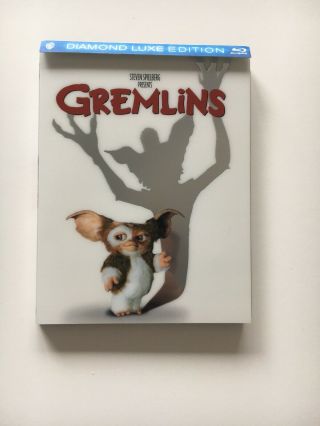 Gremlins - Diamond Luxe Edition (2x Blu - Ray Set) Joe Dante Rare & Oop Vgc