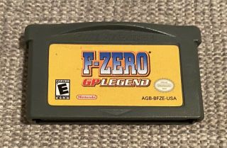 Rare F - Zero Gp Legend (nintendo Game Boy Advance,  2004) Gba -