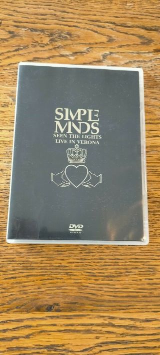 Simple Minds " Seen The Lights - Live In Verona " Dvd Region All Rare