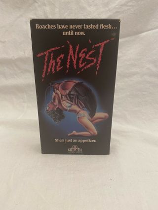 The Nest Vhs Rare Cult Scifi Horror Gore Mgm Video