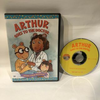 Arthur Goes To The Doctor Dvd Rare Oop Authentic Sony Pbs - Usa Seller