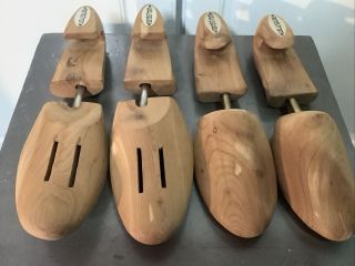 Nordstrom’s Cedar Wood Spring Compression Shoe Trees - Sizes Small & Med - Rare