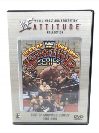 Wwf/wwe - Best Of Survivor Series 1987 - 1997 (dvd,  2002) Rare Oop