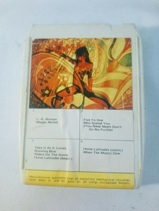 Ultra Rare The Best Of The Doors 8 Track Vol.  2