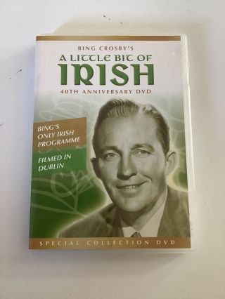 Bing Crosby’s A Little Bit Of Irish 40th Anniversary Dvd Rare