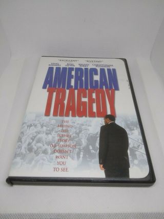 American Tragedy Oj Simpson Behind The Scenes Dvd Rare Oop Vintage