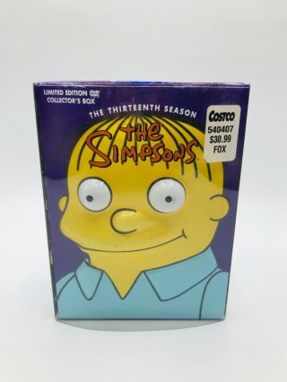 The Simpsons:season 13 (dvd) Limited Edition Collector 