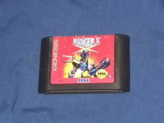 Ranger X (sega Genesis,  1993) Authentic Game Cartridge Only Rare