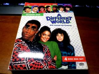 A Different World Season 1 Dvd Box Set - Sinbad Lisa Bonet Kadeem Hardison Rare