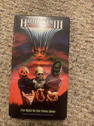 Halloween 3: Season Of The Witch - Goodtimes Vhs - Horror Cult Rare