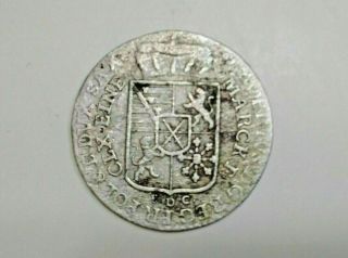 Rare Choice 1766 Silver German States Saxony 12 Einen Thaler 1/12 -
