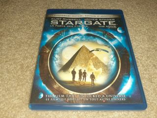 Stargate The Movie 1994 (blu - Ray Disc,  2009,  15th Anniversary) Rare Oop