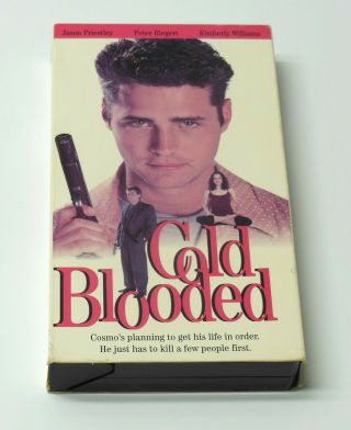 Cold Blooded 1995 Vhs Rare Oop Vg Cond.  90 