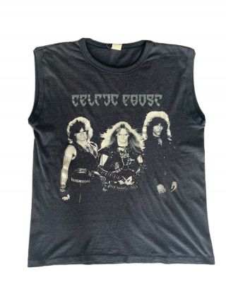 Vintage Celtic Frost T - Shirt Vtg Rare 80s Sleeveless Metal Promo Shirt