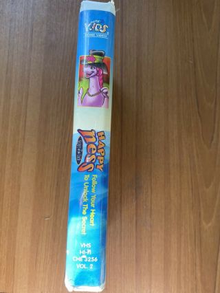Happy Ness The Secret Of The Loch Just For Kids VHS 1994 (RARE Cover) Clamshell 3