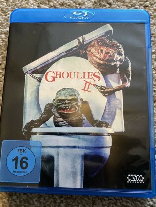 Ghoulies Ii (1988) (blu - Ray) Rare Uncut Version - Like Region B
