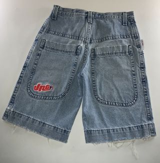 Vintage 90s Men’s Jnco Jeans Destroyer Denim Shorts Blue Size 31 Rare