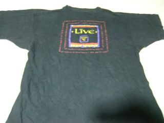 Vintage live 1992 brockum T SHIRT SINGLE STICH ROCK TOUR band concert rare 3