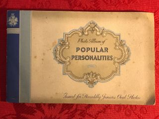 1935 Carreras - Popular Personalities - Very Rare & Scarce Ovals - Full 72 Card Set